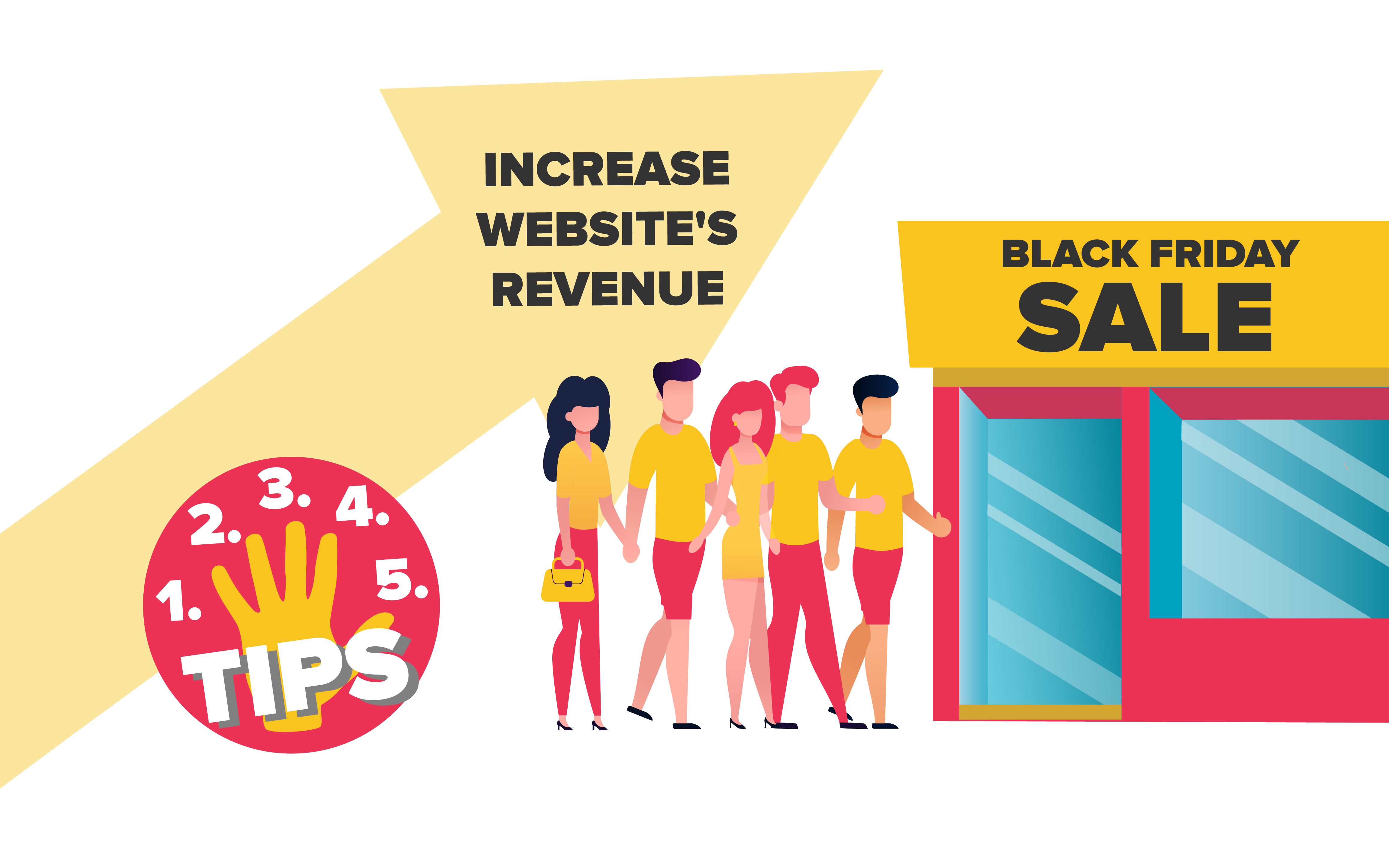 5 tips to increase website revenue on black friday